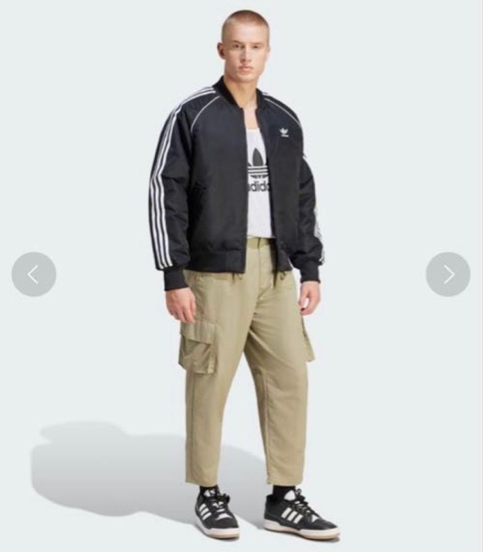 プレミアム カレッジジャケット adidas Originals ルーズフィット