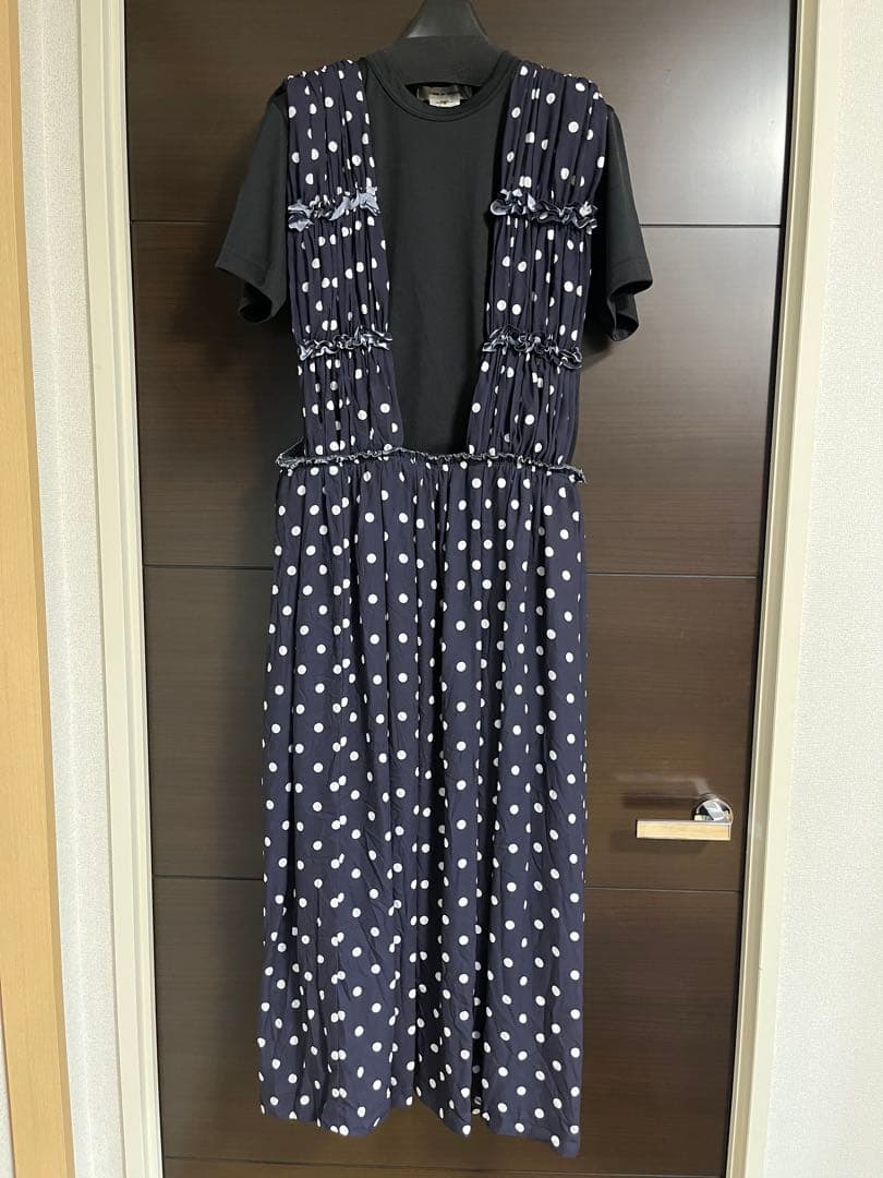 コムデギャルソンコムデギャルソン●コムコム●ドットスカートS