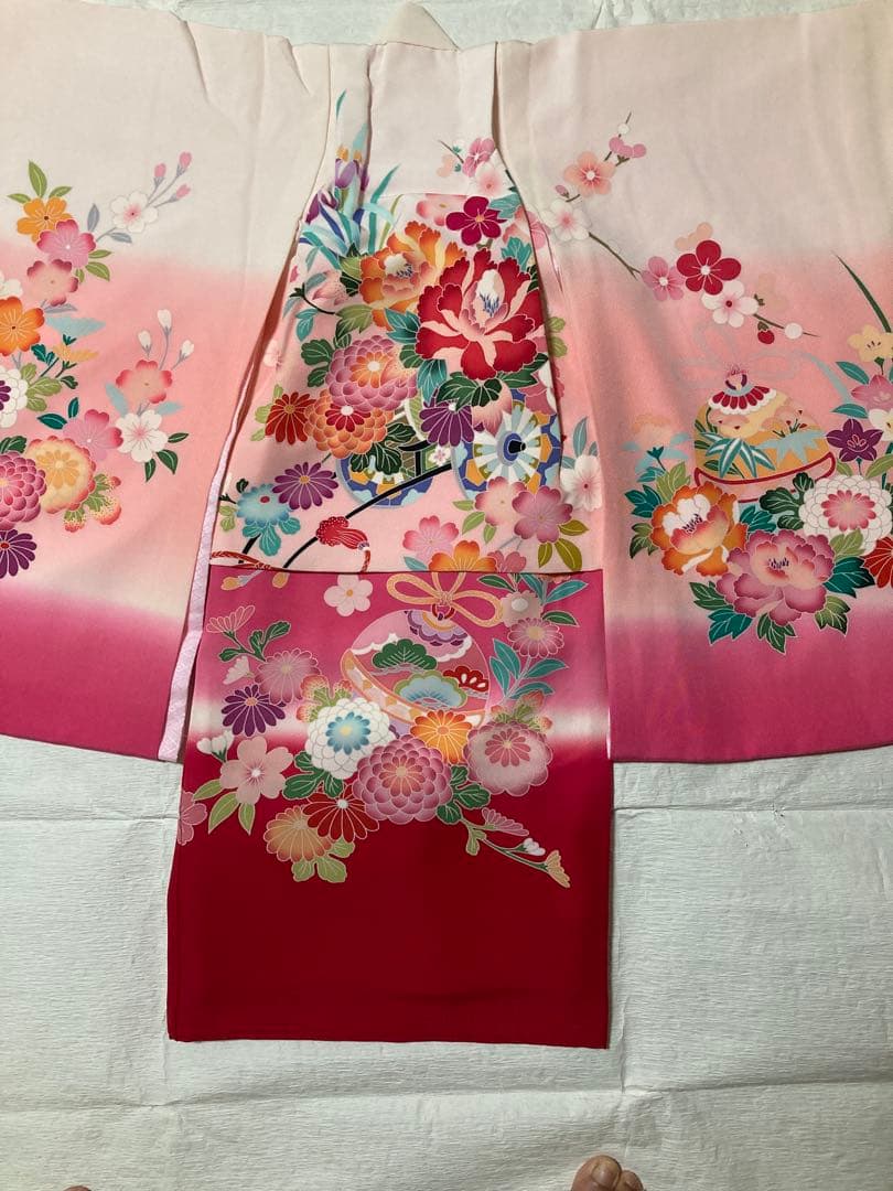 女の子　七五三用　着物