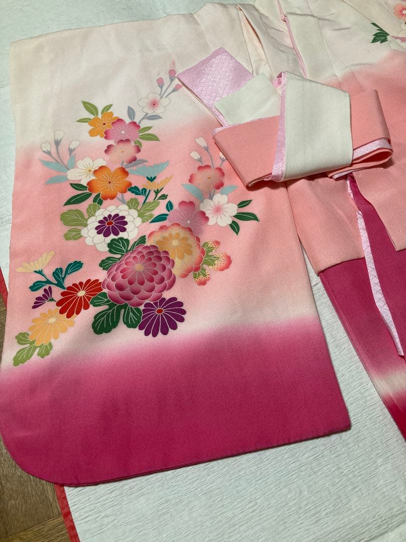 女の子　七五三用　着物