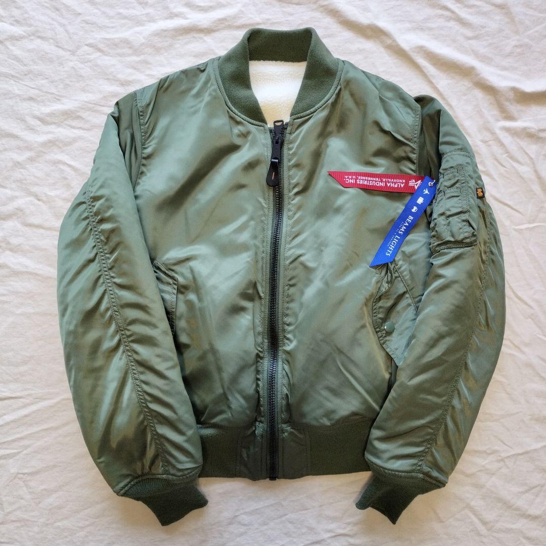 ALPHA INDUSTRIES×BEAMS LIGHTS リバーシブルMA-1