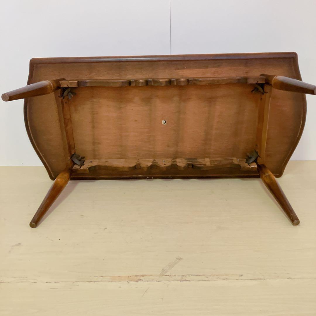 飛騨産業　キツツキマーク　木製テーブル　ローテーブル　ダイニングテーブル