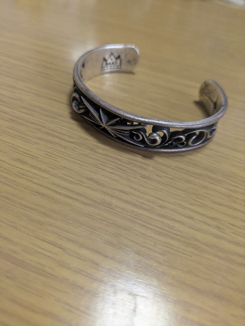 [SAAD]SAADのシルバーバングル フリーサイズ