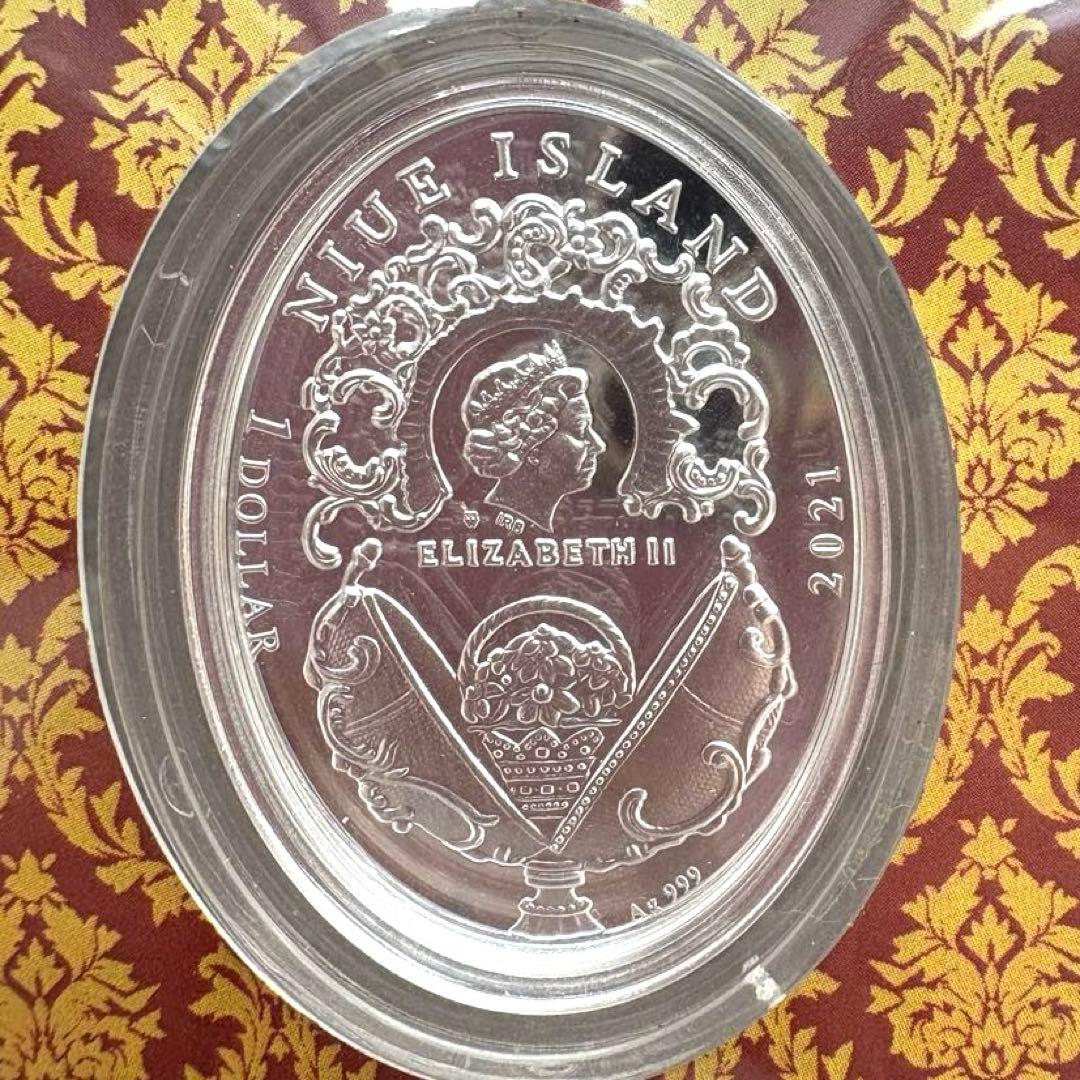 Imperial Fabergé ファベルジェ Eggs Coin 純銀 レア