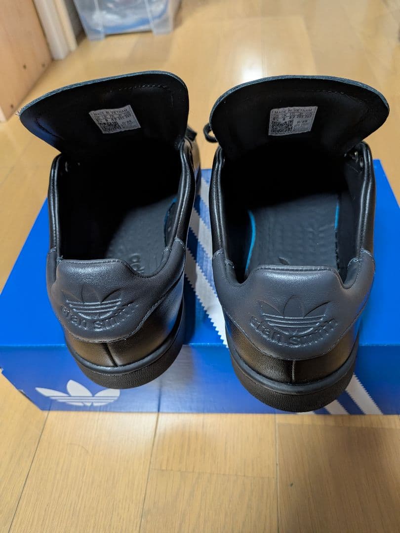 【ミニマル40】スタンスミスLUX ブラック 26.5cm