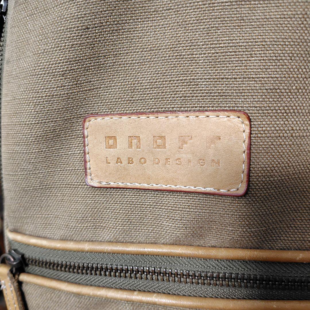 帆布製　オリーブグリーン ゴルフバッグ・キャディバッグ