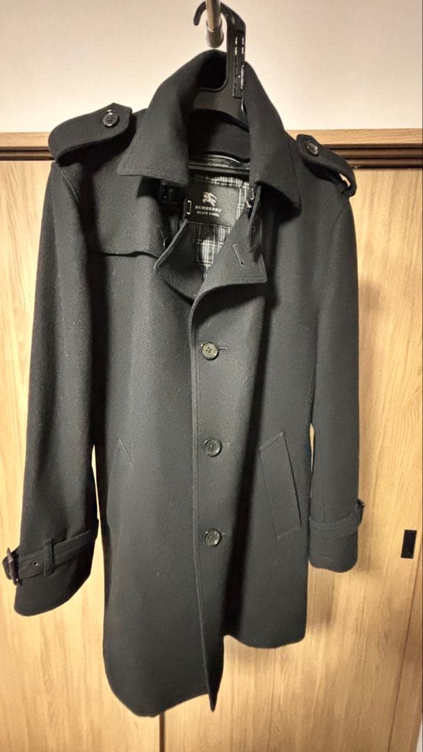 【1/5終了最終価格】バーバリーブラックレーベル トレンチコート ライナー付 黒