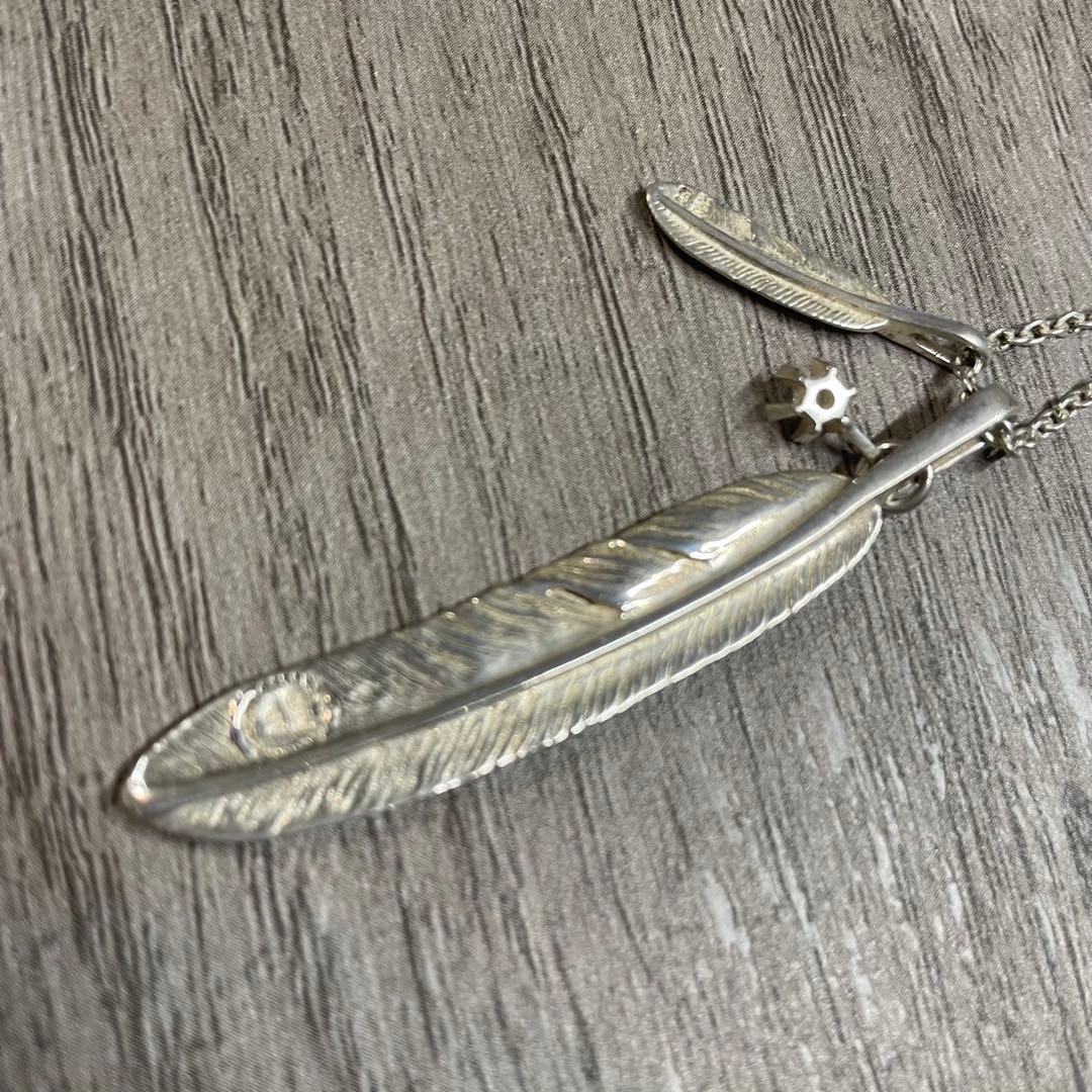 【JAM  MADE】 ダブルフェザーダイヤモンドネックレス