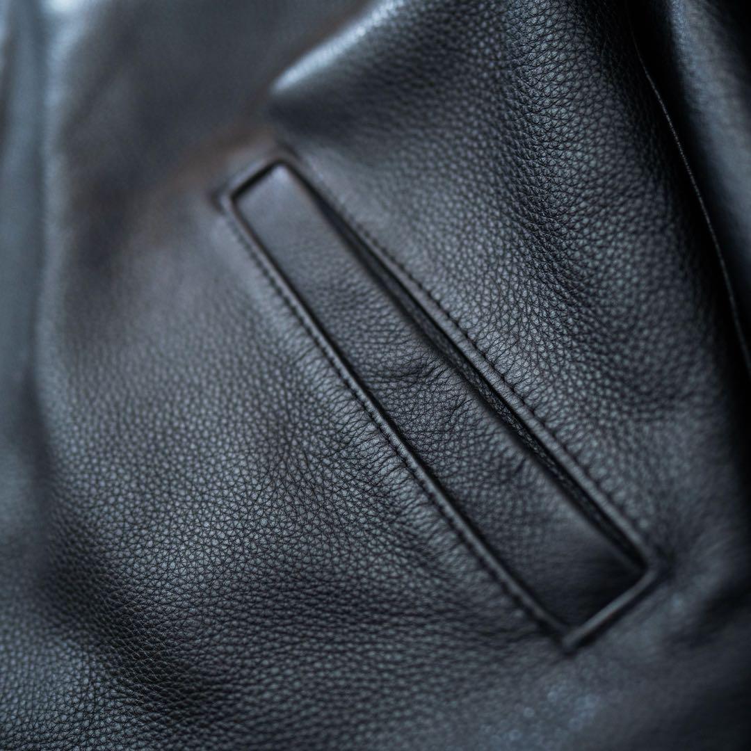 Schott シングルライダースジャケット 黒