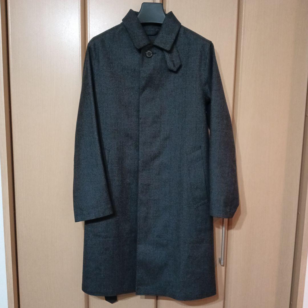 【最終値下げ】MACKINTOSH グレンチェック ステンカラーコート　38