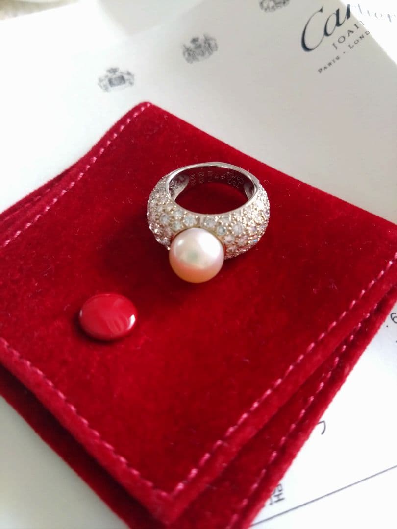 Cartier　ダイヤリング　juliette wg 希少品