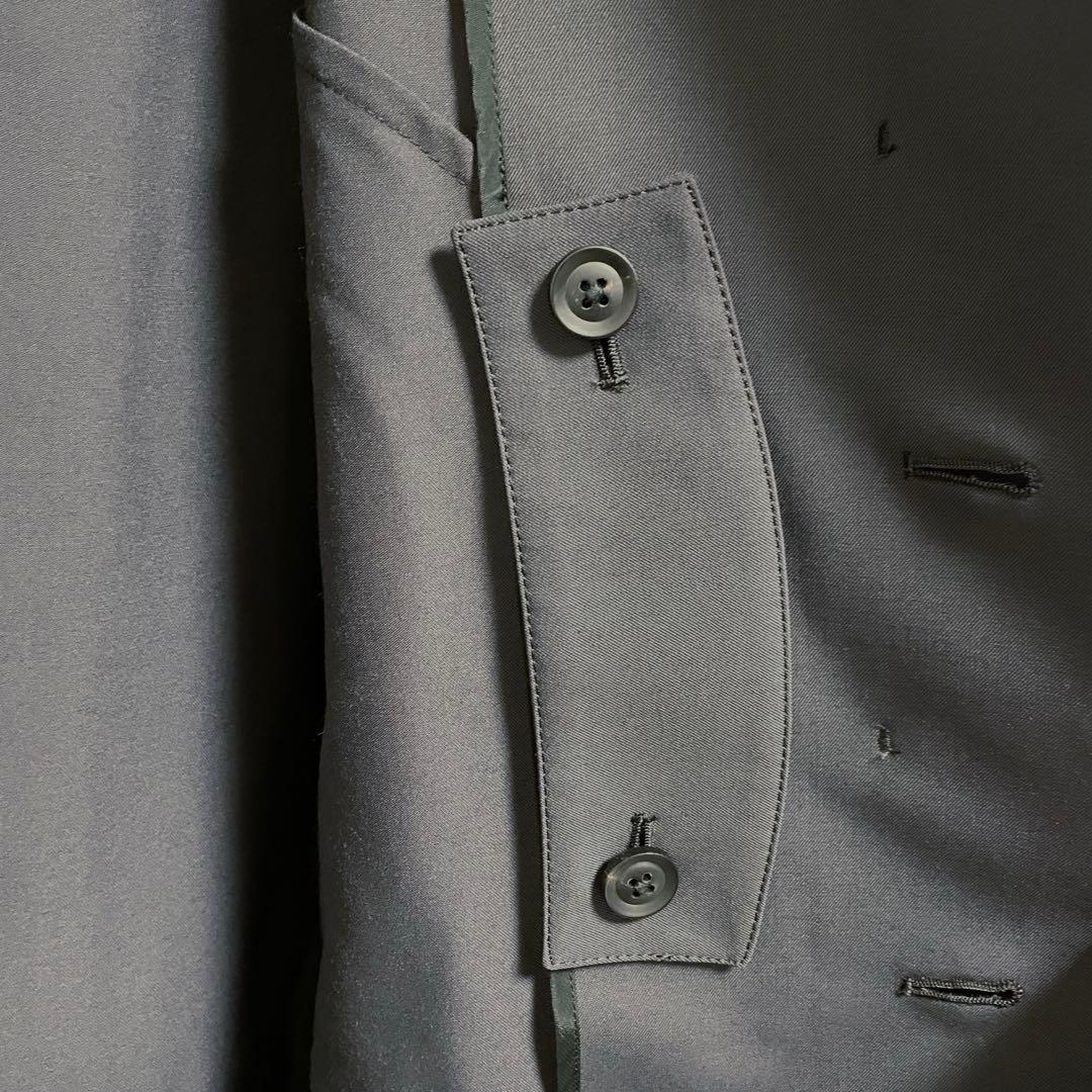 【新品タグ付】STUDIOUS ウール バルマカーンコート ブラック L