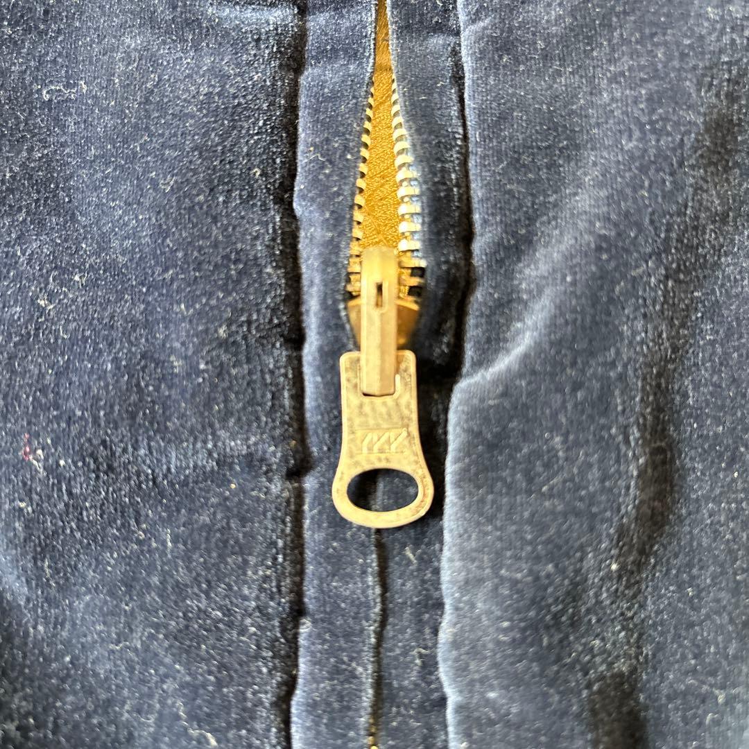 【ビンテージ スカジャン】推定60s〜70s 別珍 虎 鷹 YKK回転式ZIP