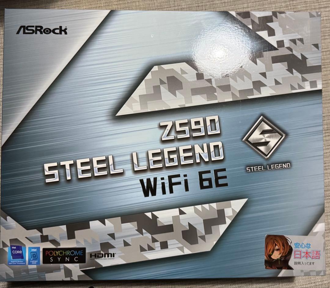 マザーボード Z590 STEEL LEGEND WiFi 6E