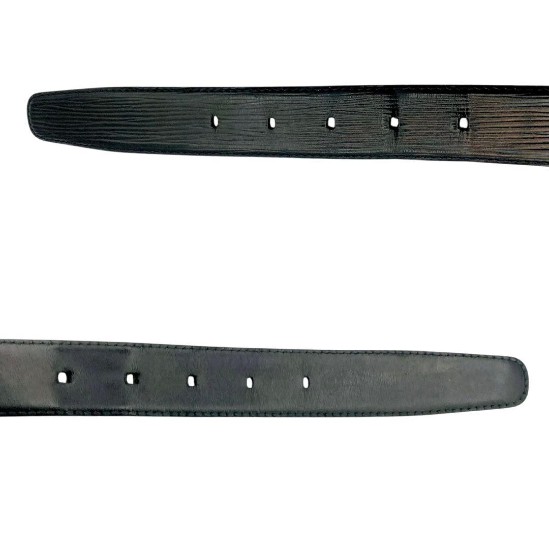 美品✨LOUIS VUITTON サンチュール　ベルト　エピ　ブラック　ゴールド