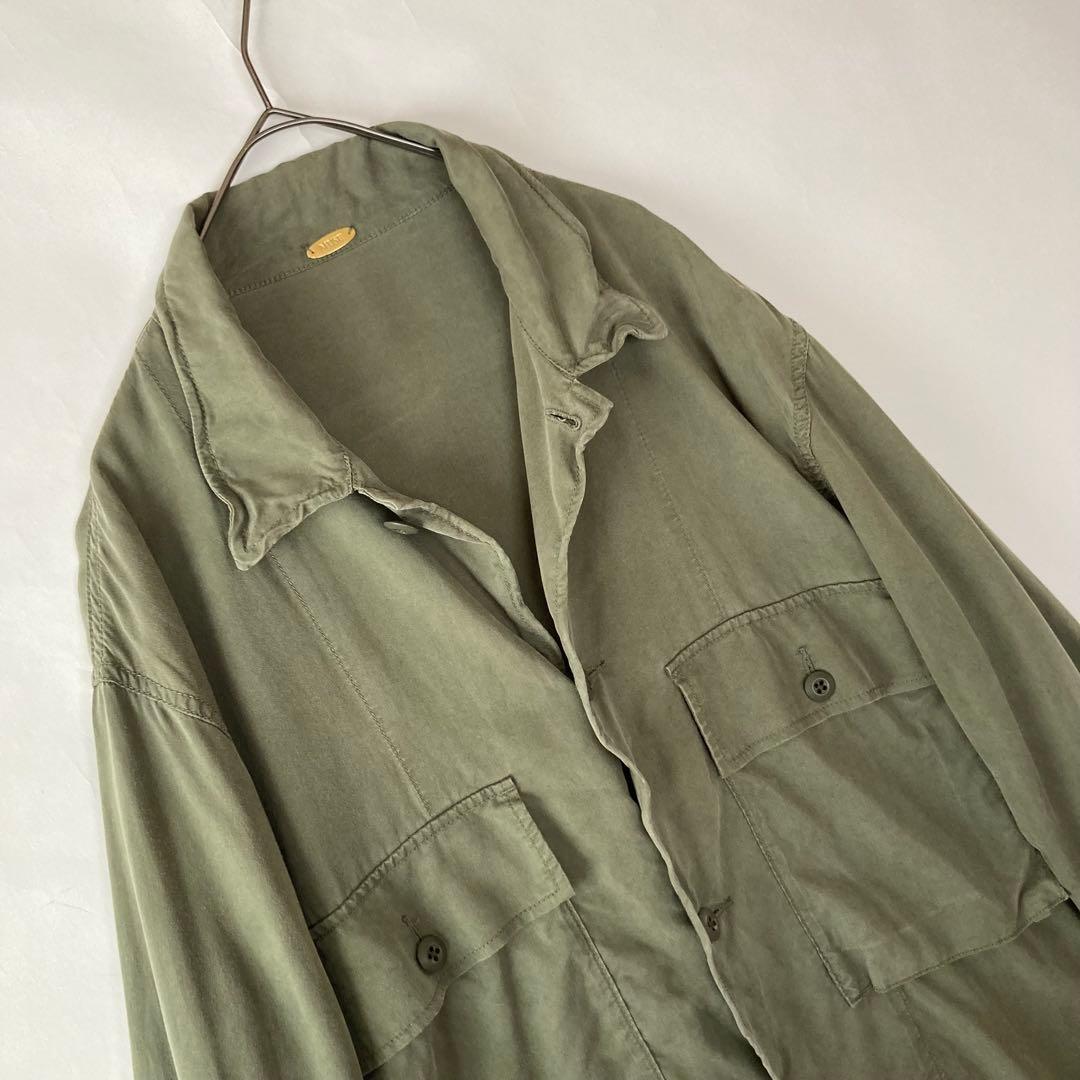 MUSE de Deuxieme Classe ミリタリー シャツ ジャケット