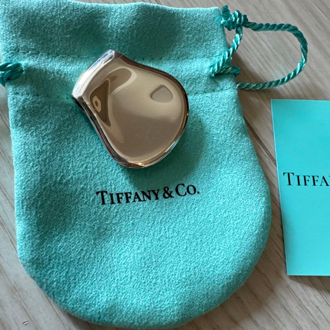 ティファニー　サムプリント マネー クリップ スターリングシルバー