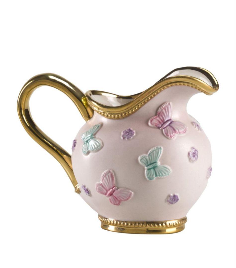 新品 ② ヴィラリ 希少 クリーマー ピンク リボン