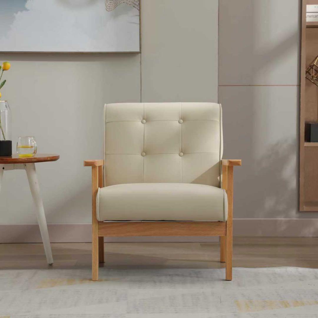 【新品】1人掛けリクライニングソファ ダークブラウンPVC 高級感