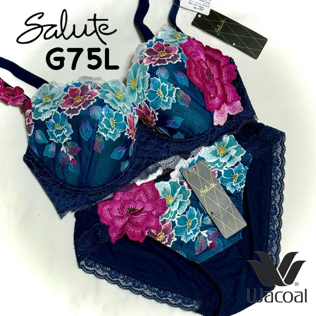 ワコール サルート BTJ403 プッシュアップタイプ P-UP G75L