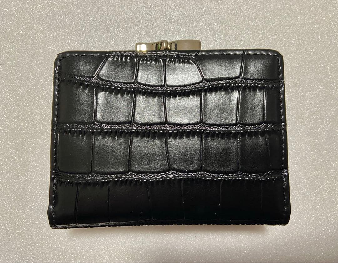 【新品未使用】Vivienne Westwood 三つ折り財布 ブラック