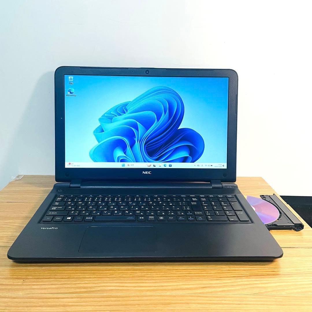 NECノートパソコンwindows11オフィス搭載テレワークカメラ