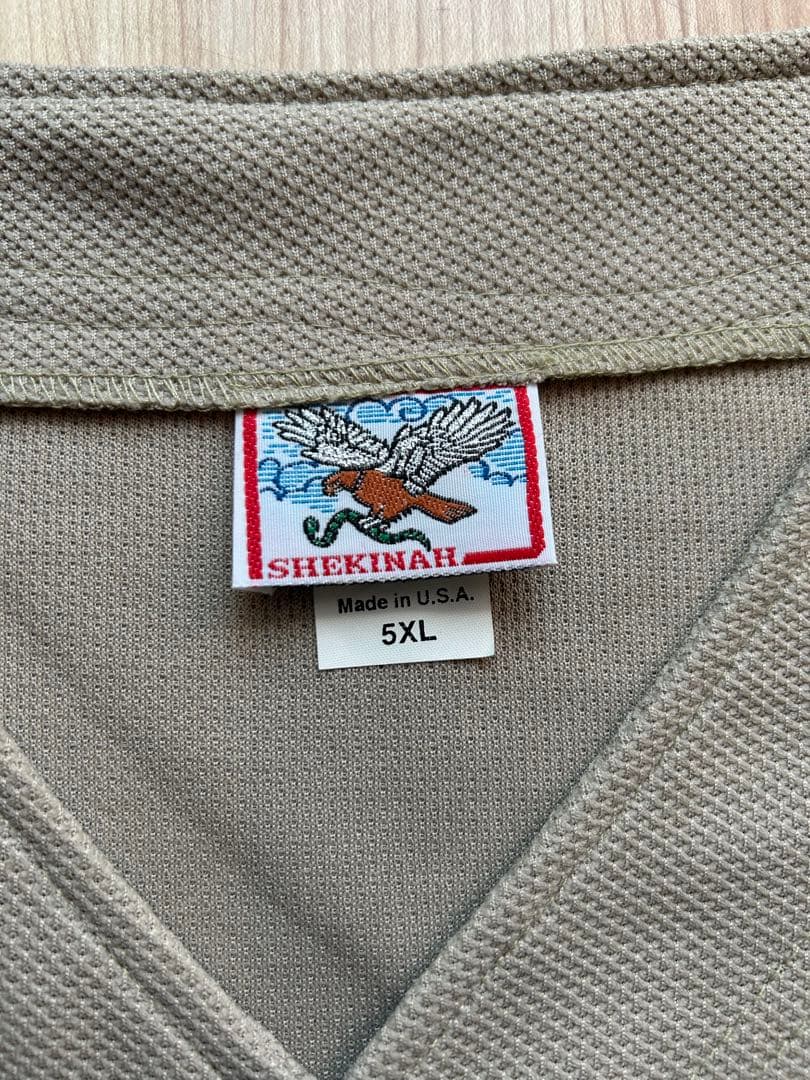 13べースボールシャツ　5XL