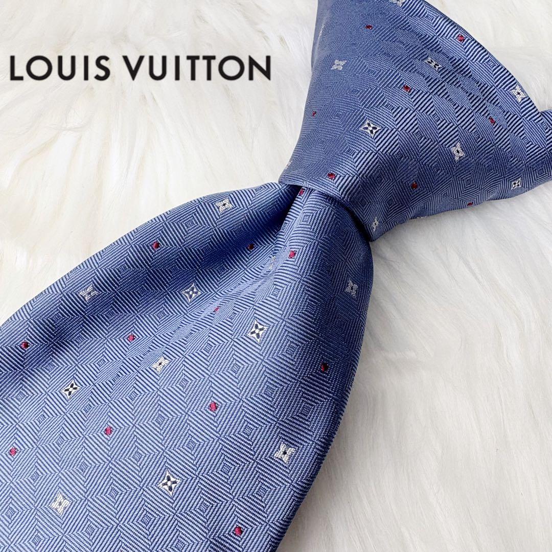 美品 VUITTON ブランドネクタイ ネクタイ 肉厚 xn5