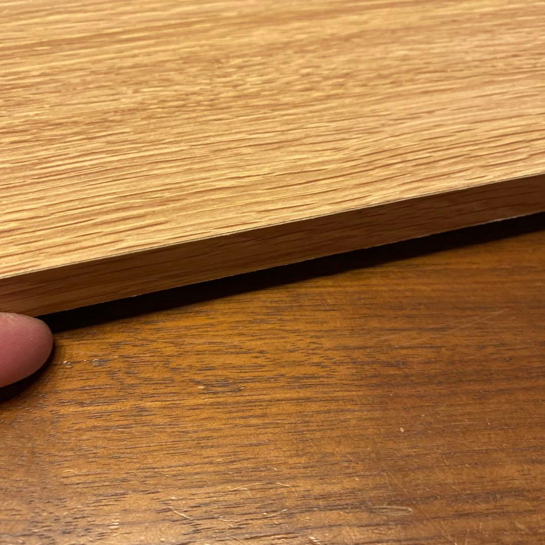 無印良品 オーク材　ステンレスユニットシェルフ用・ボックス・ガラス引き戸