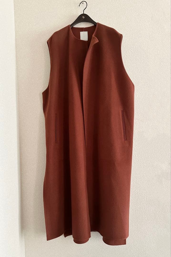 リバーウール　ロングジレ