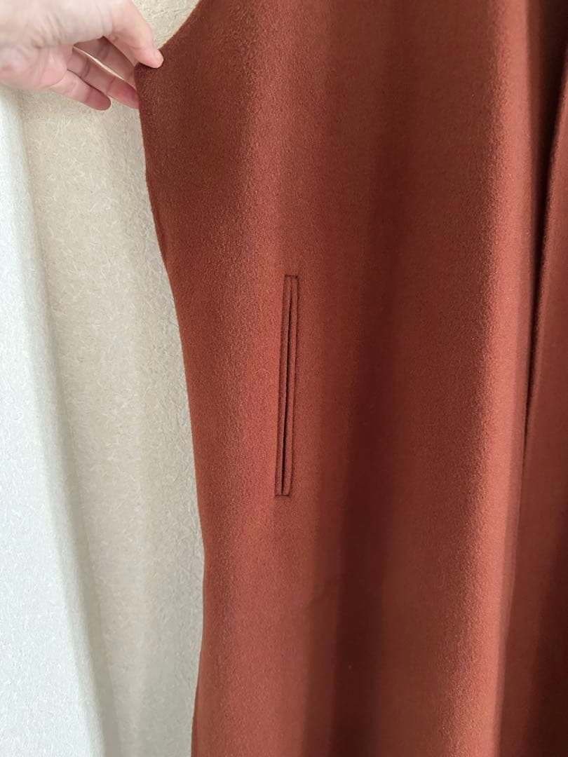 リバーウール　ロングジレ