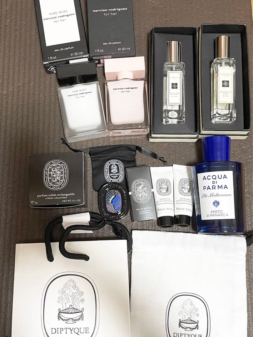 ディプティック、ジョーマローンほか香水セット6点＋サンプル