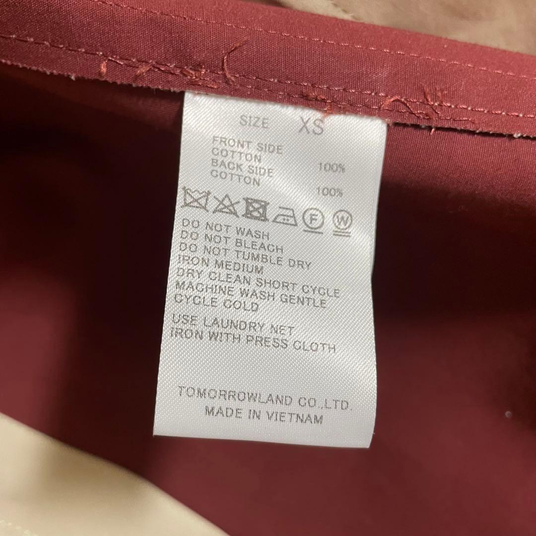 トゥモローランド　トレンチコート