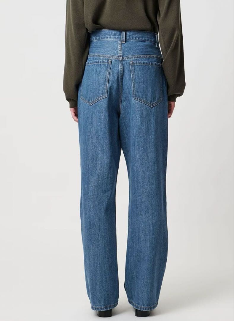 はむはむ　Steven Alan コットン デニム ストレート パンツ