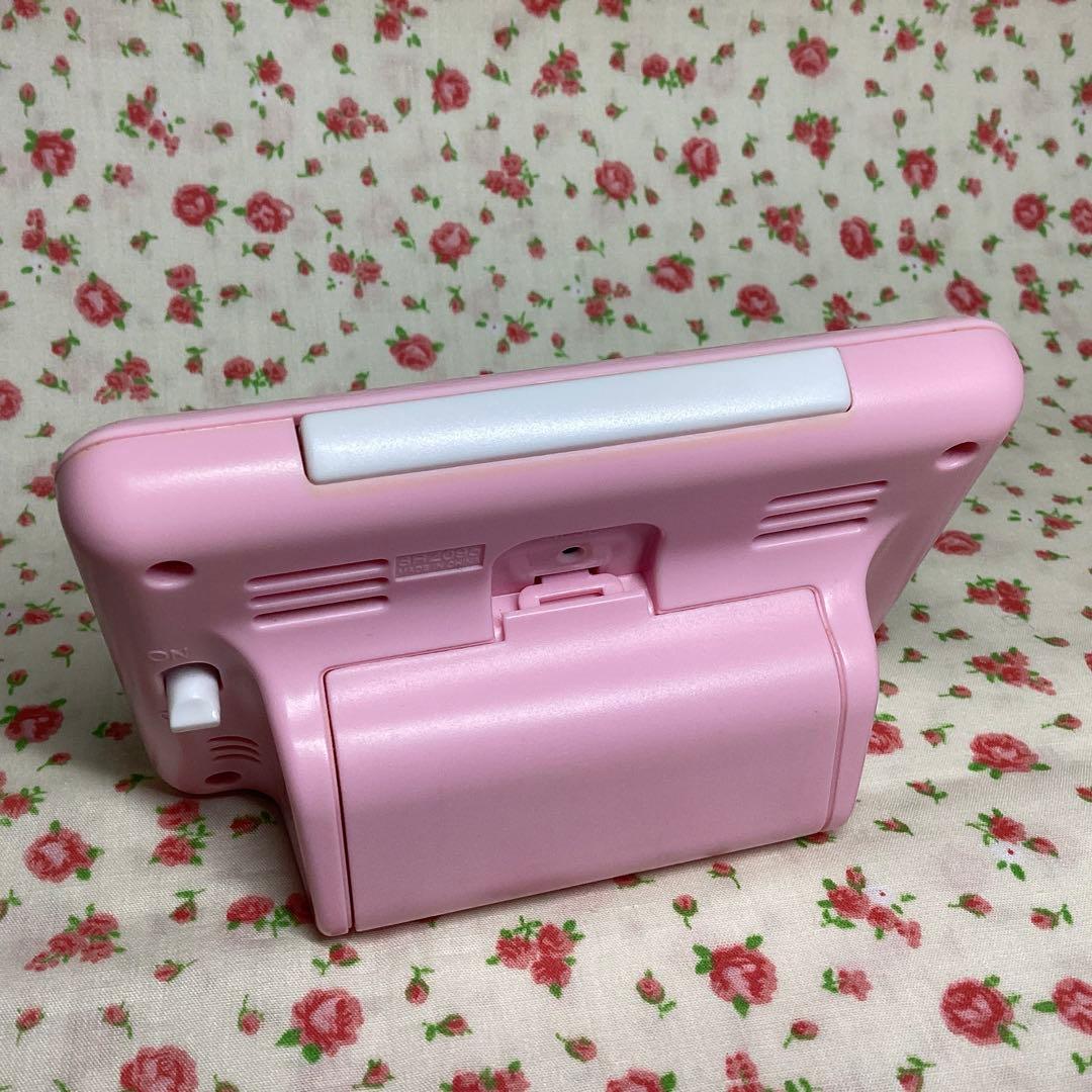 【良品】ハローキティ　デジタル目覚まし時計　希少　生産終了品　リズム時計