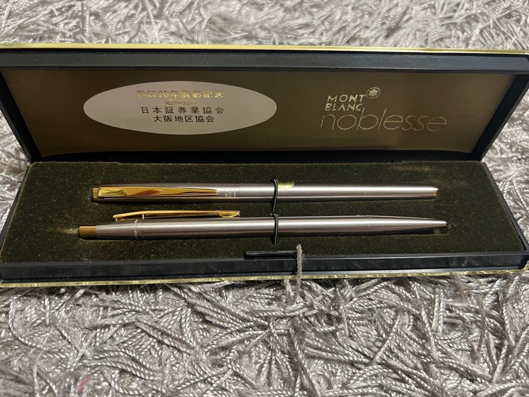 Mont Blanc Noblesse 万年筆・ボールペンセット