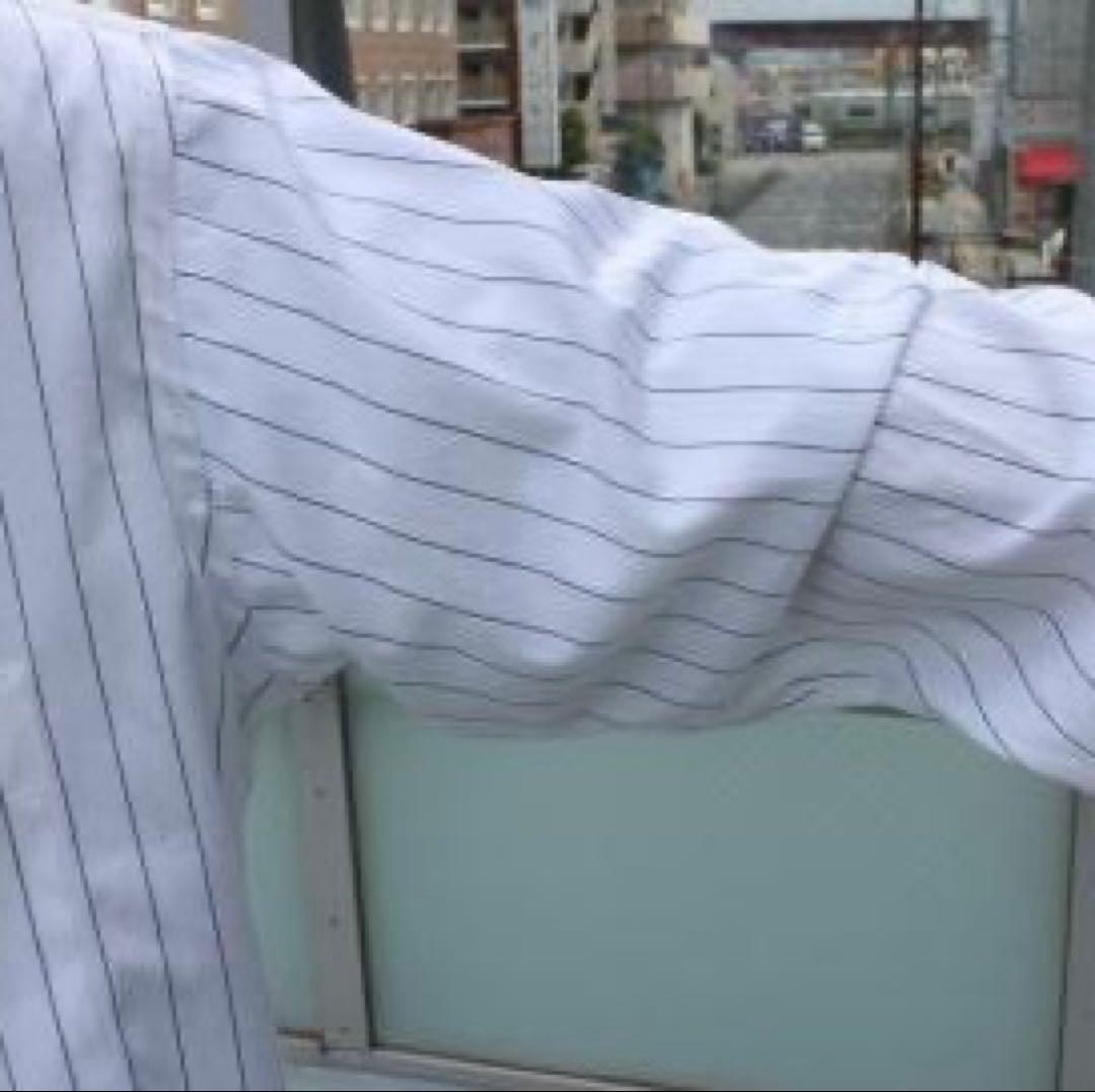 美品 グラフペーパー トーマスメイソン ストライプ ブロード ボックスシャツ 2