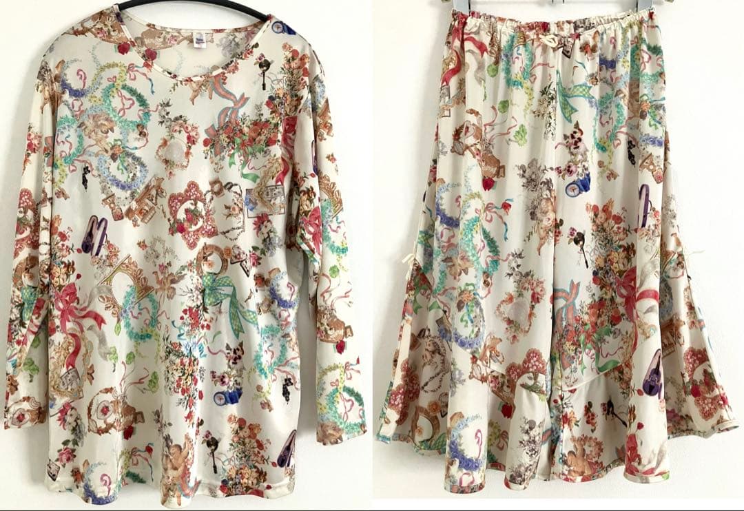 新品未使用★TUNIC★鴨居羊子★ルームウェア★ビスコラピア★チュニック