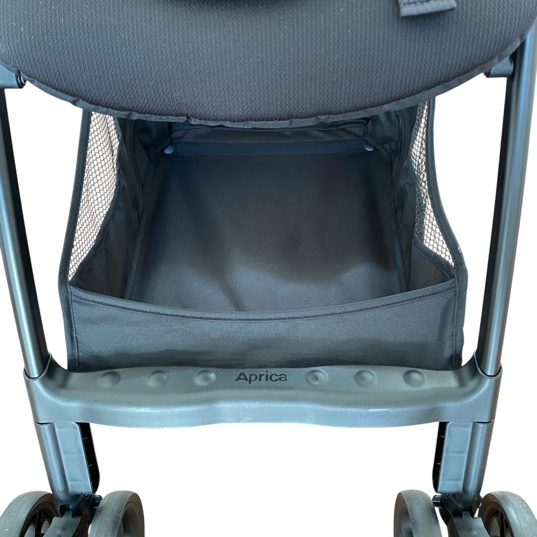 【美品】アップリカ　ベビーカー　カルーンエアメッシュ　両対面　軽量