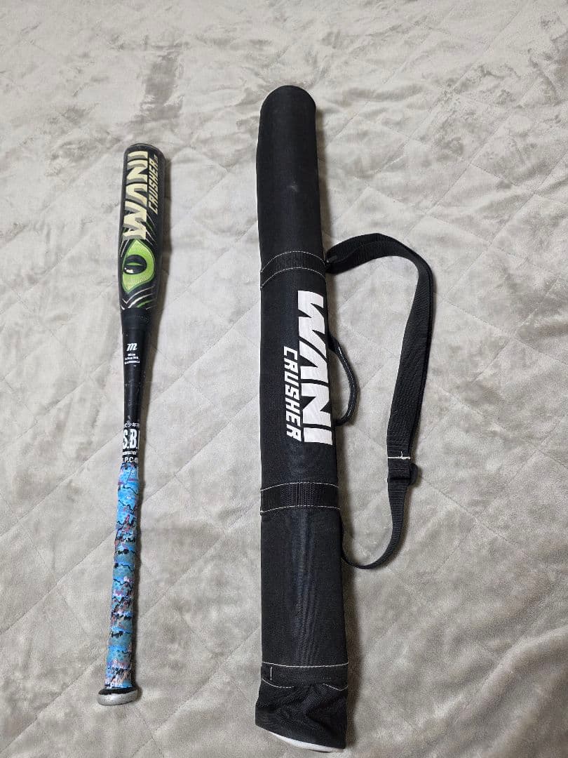 Marucci ワニクラッシャーバット　緑ワニ　80センチ