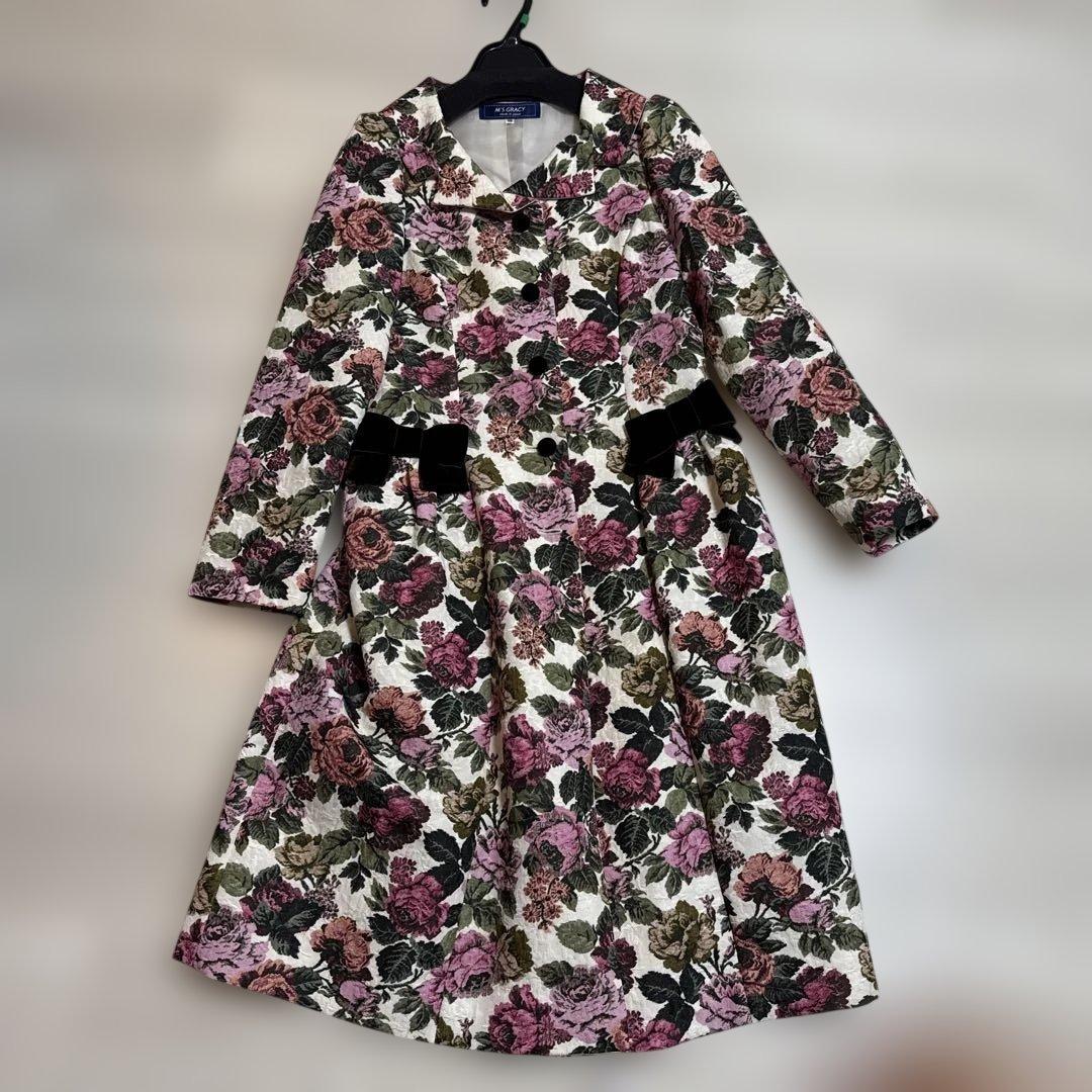M's Gracy 花柄ワンピース 38