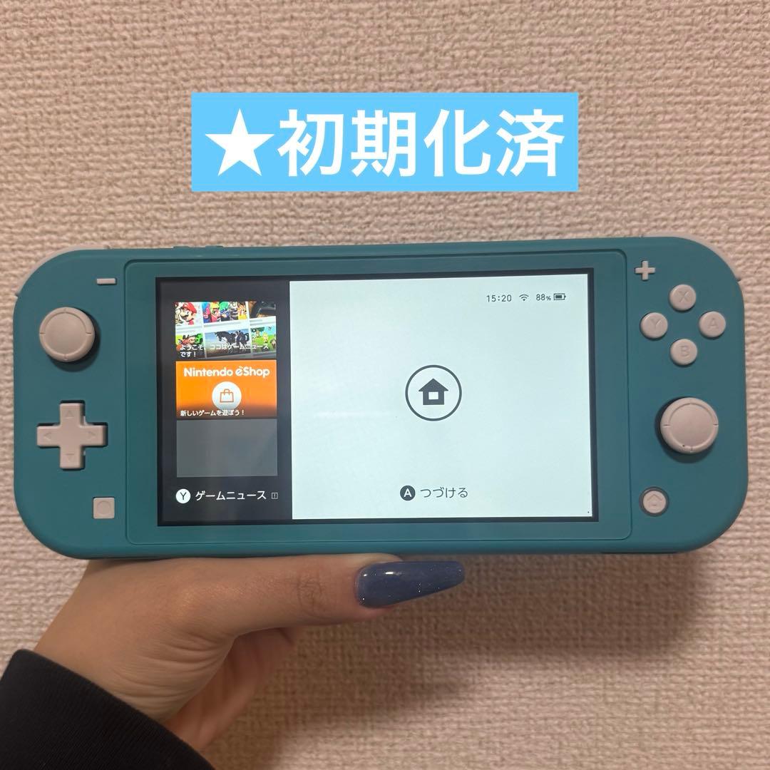 Nintendo Switch light ターコイズブルー　本体