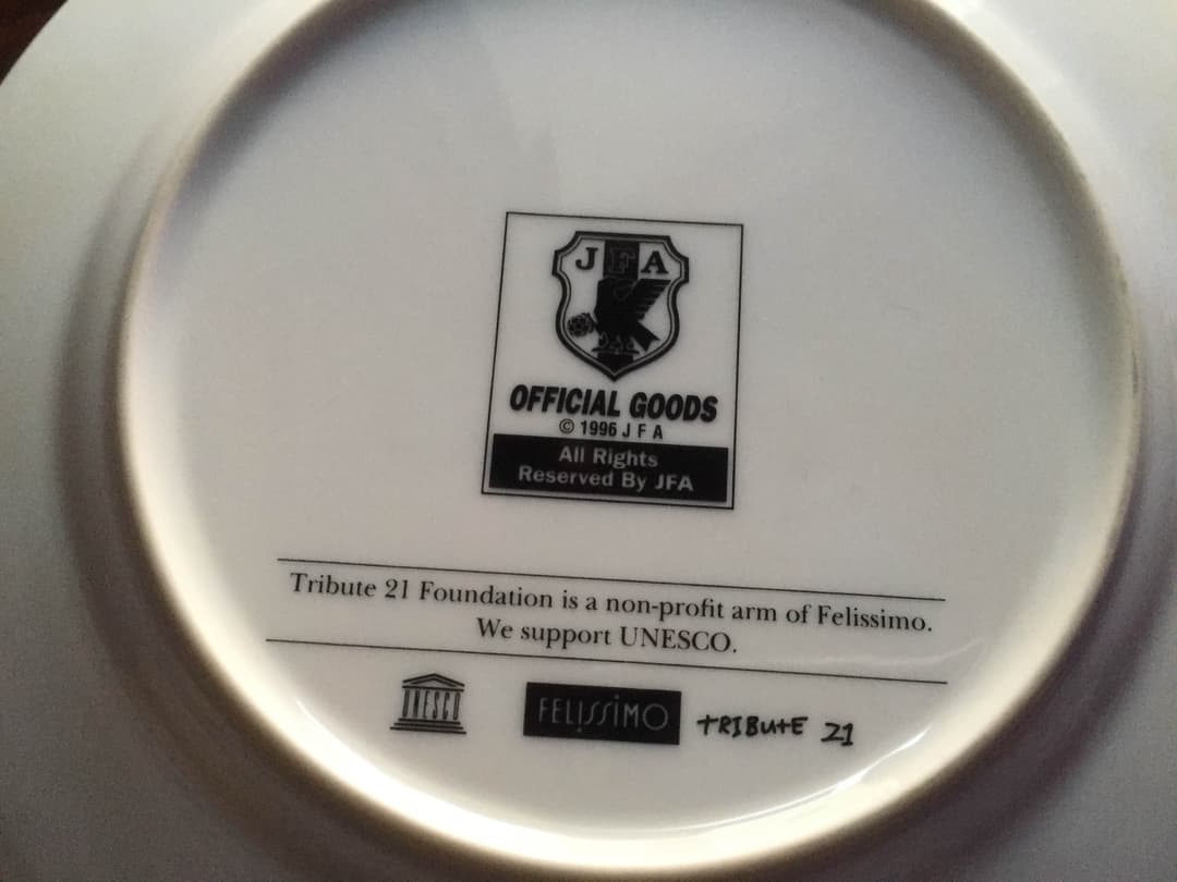 サッカー⭐︎ワールドカップ記念プレート  6枚