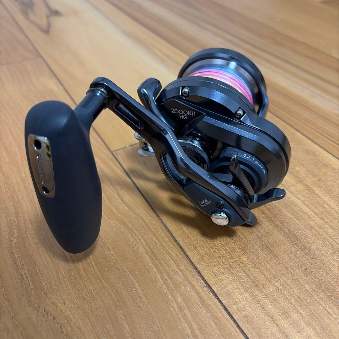 釣り男さん専用　オシアジガーFカスタム　2000NRHG 3号300m