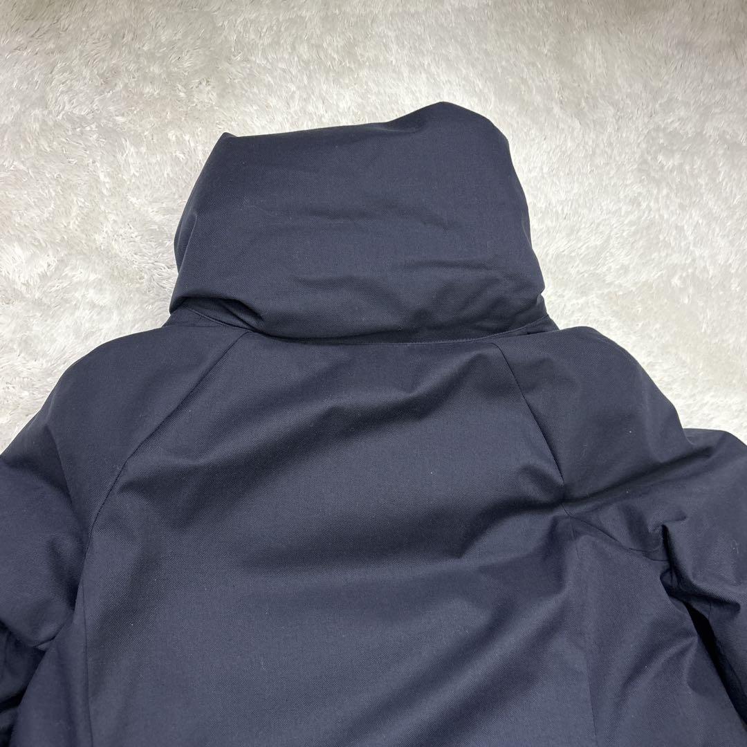 ユニクロ ジルサンダー　UNIQLO +J ハイブリッド　ダウンコート　ネイビー