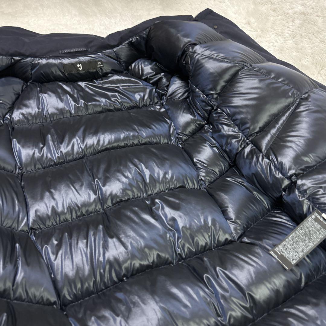 ユニクロ ジルサンダー　UNIQLO +J ハイブリッド　ダウンコート　ネイビー