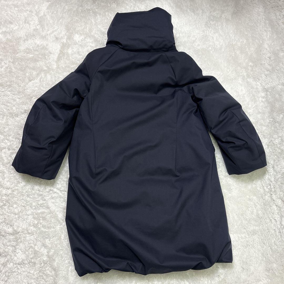 ユニクロ ジルサンダー　UNIQLO +J ハイブリッド　ダウンコート　ネイビー