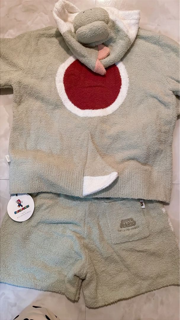 【新品未使用】　完売品レア　ジェラートピケ　ヨッシー　ルームウェア　セットアップ