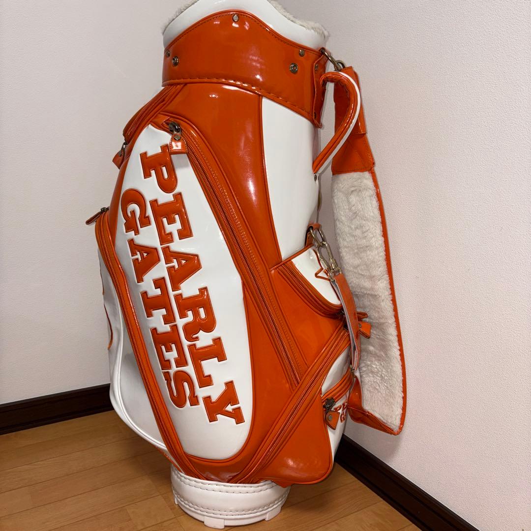 PEARLYGATES パーリーゲイツ9.0型 キャディバッグ（エナメル）