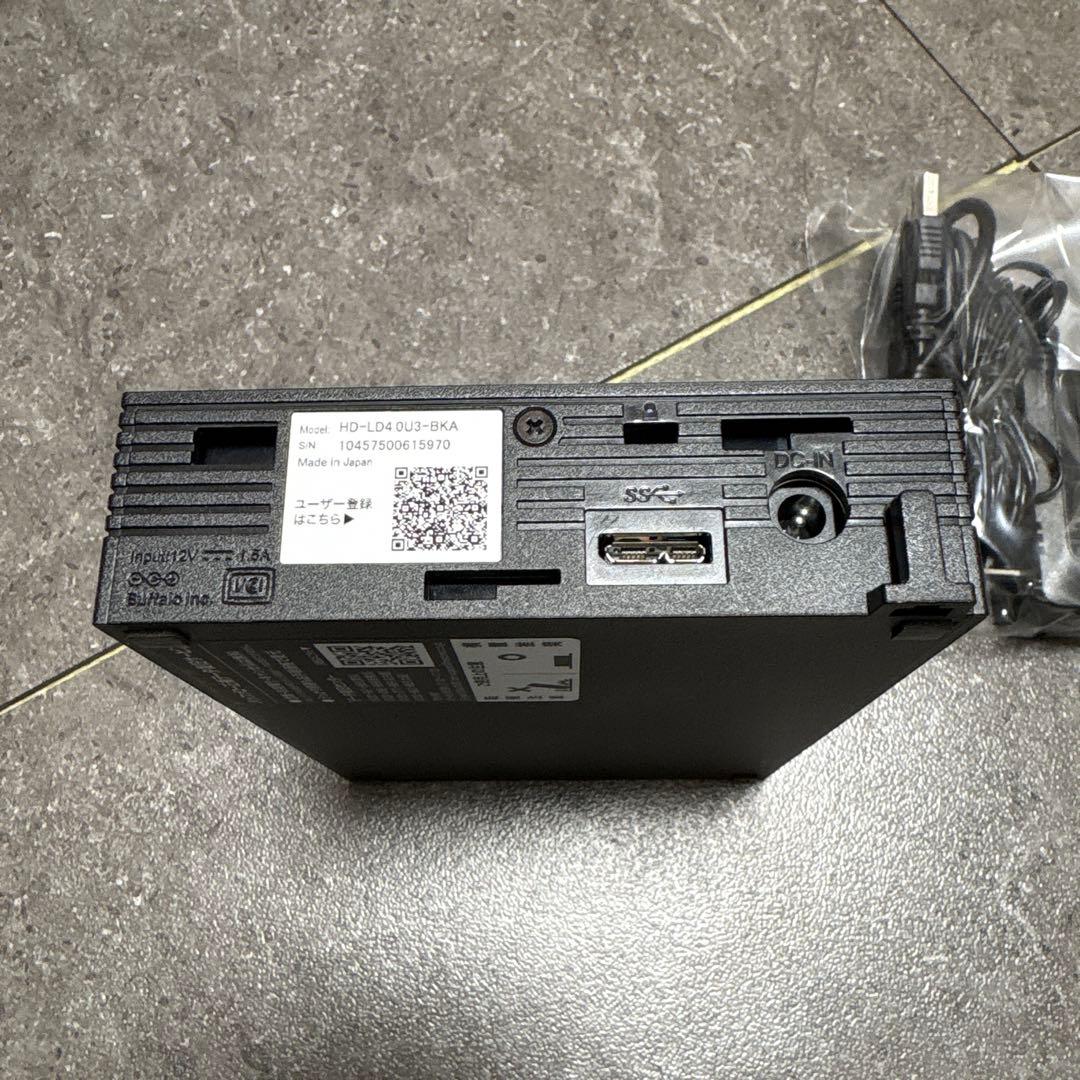バッファロー 4TB USB3 HD-LLD4.0U3-BKA DIGA対応
